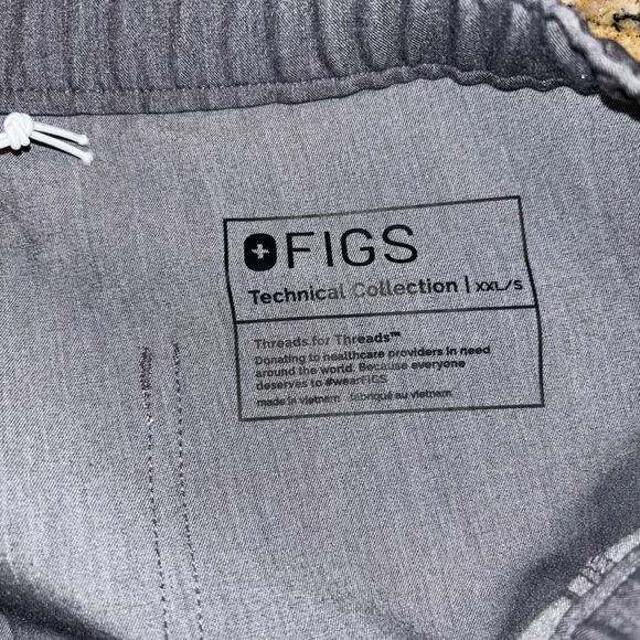 FIGS Mens Cairo Cargo Scrub Pants Graphite Gray Size 2XL Short NWT - Picture 8 of 8
